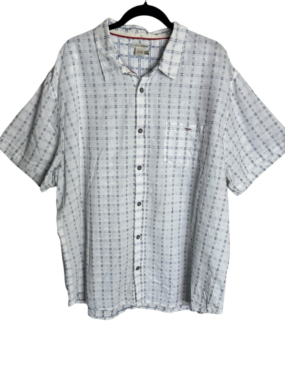 Carbon2Cobalt Bundle of 2 Casual Button Down shirts mens size XXL - Picture 6 of 12